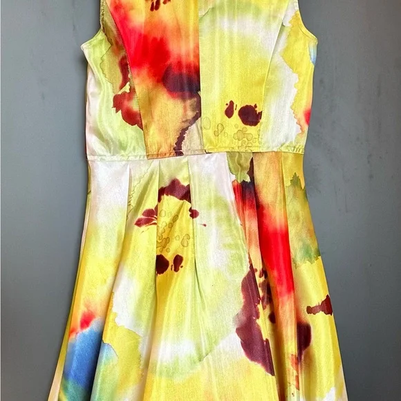 Samuel Dong Print Bubble Dress - Picture 3 of 5